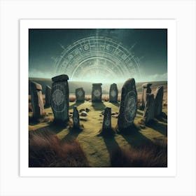 Stonehenge 1 Art Print