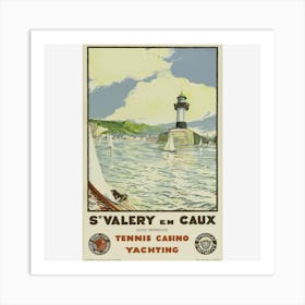 S Valley En Caux Art Print