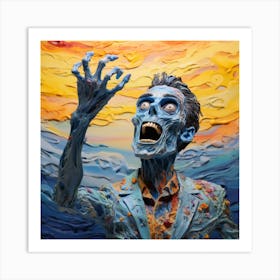 Zombie Art Print