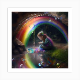 Rainbow In The Sky Art Print