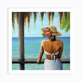 View From Palapa Art Print