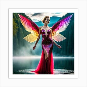 Angel Wings 8 Art Print