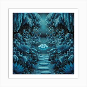 A Stunning And Surreal Illustration Of A Garden Wh C4urrh Vtpukcqhtemrzfa Oykjzplerrmlovh7ohtukq Art Print