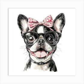 Boston Terrier 4 Art Print