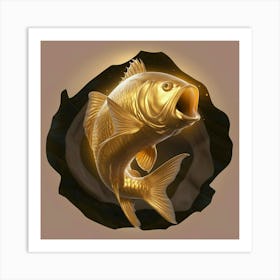 Gold Fish 2 Art Print