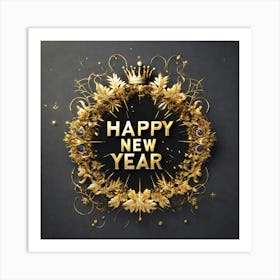 Happy New Year 39 Art Print