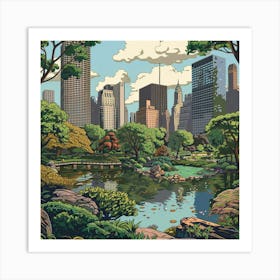 Central Park 7 Art Print