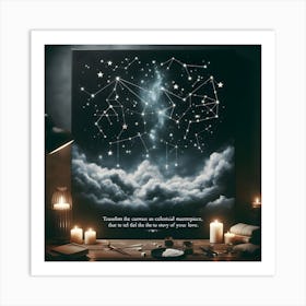 Constellations Canvas Print Art Print