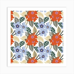 Floral Pattern 4 Art Print