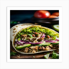 Gyro Wrap Art Print