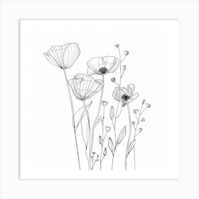 Poppies 31 Art Print