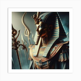 Pharaoh Of Egypt 2 Art Print