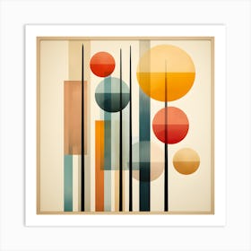 Harmonic Strokes Visual Melodies Art Print