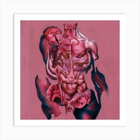 A Captivating And Surreal Deconstructed Body Art P Fqh1beazqh B7ym1tzsr0g Qjsyqlm6t1izs Lz4a S3q Art Print