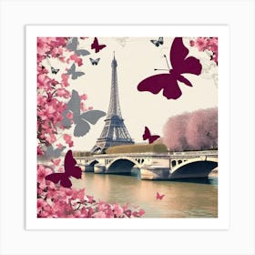 Paris Eiffel Tower 78 Art Print