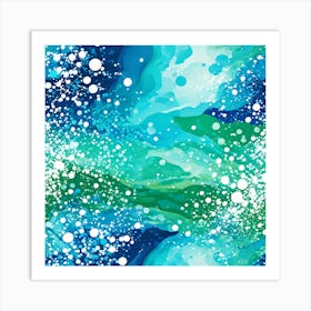 Abstract Watercolor Painting Art Print