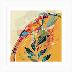 Colorful Bird Canvas Print - Colourful Parrot, city wall art, colorful wall art, home decor, minimal art, modern wall art, wall art, wall decoration, wall print colourful wall art, decor wall art, digital art, digital art download, interior wall art, downloadable art, eclectic wall, fantasy wall art, home decoration, home decor wall, printable art, printable wall art, wall art prints, artistic expression, contemporary, modern art print, Art Print