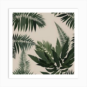 Tropical Leaves 5 Art Print