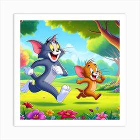 Tom And Jerry 1 Art Print