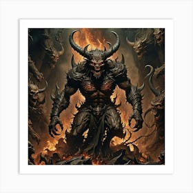 Demon Art Print