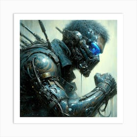 Cyborg 3 Art Print