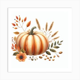 Pumpkin Art Print