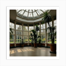 Default A Solitary Walk At Kew Gardens Plant House Interior Ar 3 Art Print