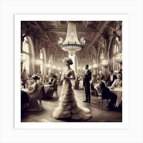 Parisian Banquet Art Print