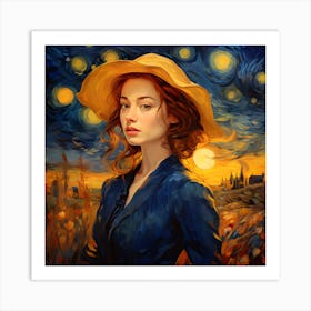 Starry Night 1 Art Print