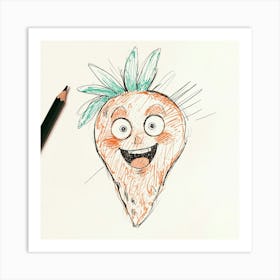 Carrot 4 Art Print