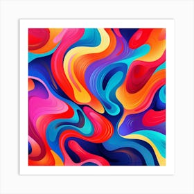 Abstract Abstract Painting 23 Art Print