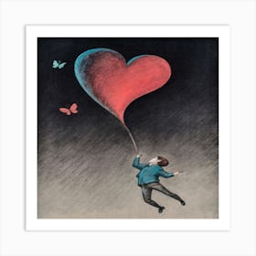 I Love You Art Print