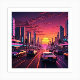 Cityscape 7 Art Print