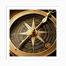 Compass 17 Art Print