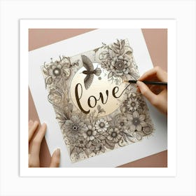 Love 1 Art Print