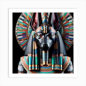 Egyptian God Art Print