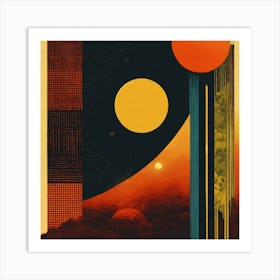 Saturn Art Print