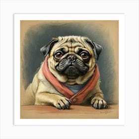 Pug!! 2 Art Print