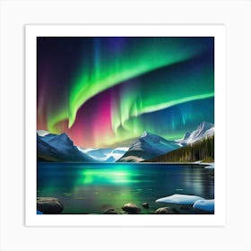 Aurora Borealis 28 Art Print