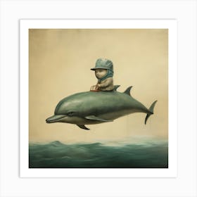 'Dolphin' Art Print