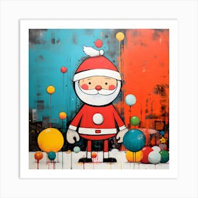 Santa Claus 21 Art Print