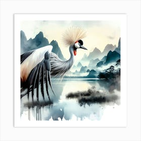 Wild Animal Illustration 110 Art Print