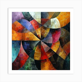 Abstract Painting 42 Art Print