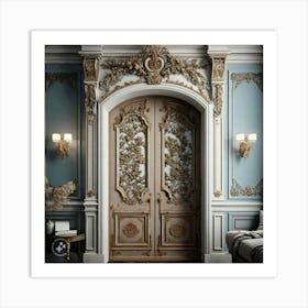 French Doors Art Print