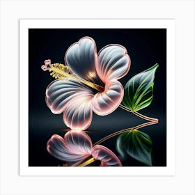 Hibiscus Flower Art Print