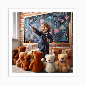 Teddy Bears Art Print