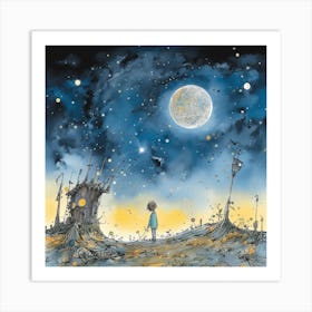 Child'S Night Art Print