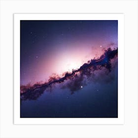 Cosmic Horizon: A Glimpse into the Mysteries of the Universe Art Print