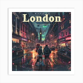 London At Night 5 Art Print