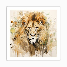 Lion King 5 Art Print